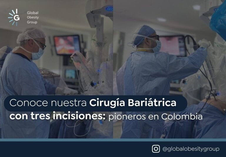 Cirugía Bariátrica con tres incisiones - GLOBAL OBESITY GROUP Bogotá Colombia