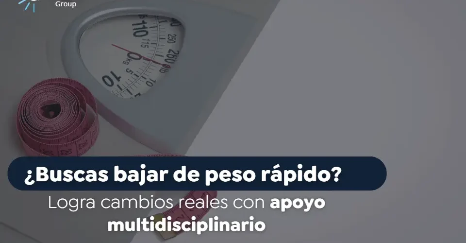 Como bajar de peso rápido-Glbal Obesity Group- Acompañamiento en Bogotá