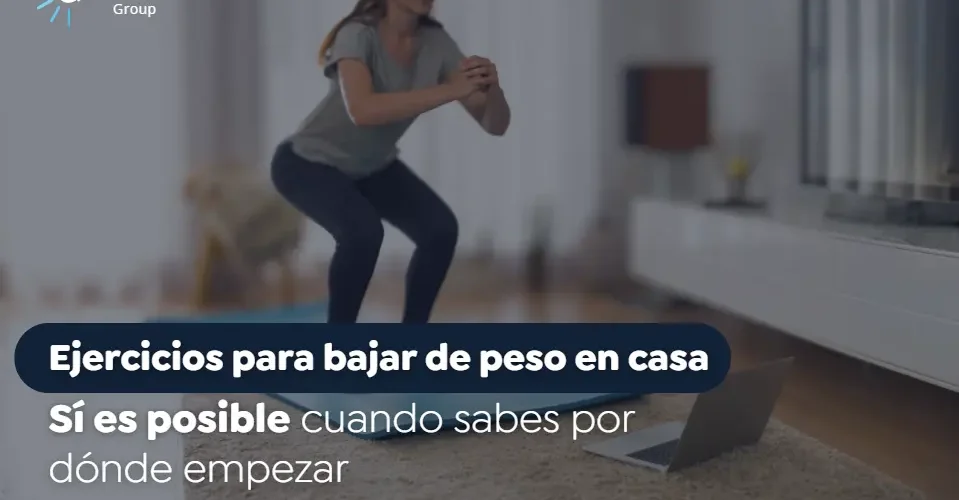 Ejercicios para bajar de peso en casa-Global Obesity Group