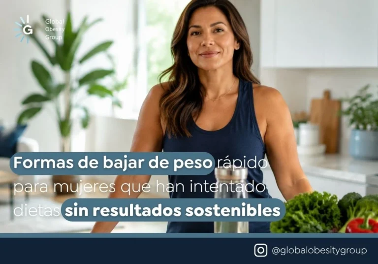 Formas de bajar de peso rápido para mujeres que han intentado dietas sin resultados sostenibles - GOG