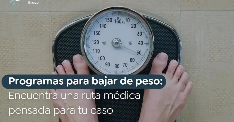 Programas para bajar de peso en Bogotá, Colombia, con acompañamiento médico en la clínica para la obesidad y el sobrepeso Global Obesity Group