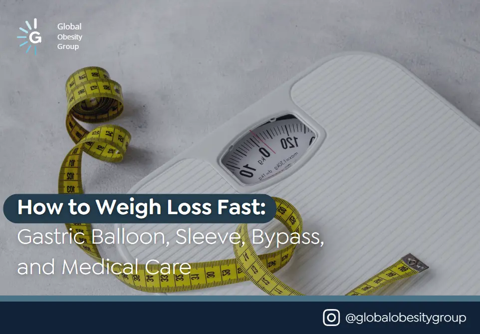 for how to weigh loss fast- Global Obesity Group Bogotá