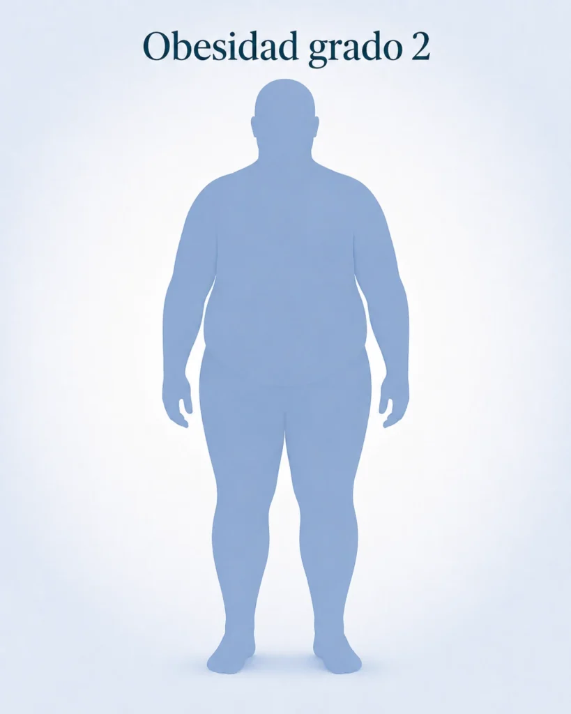 Tipos de obesidad - Obesidad grado 2 - Global Obesity Group