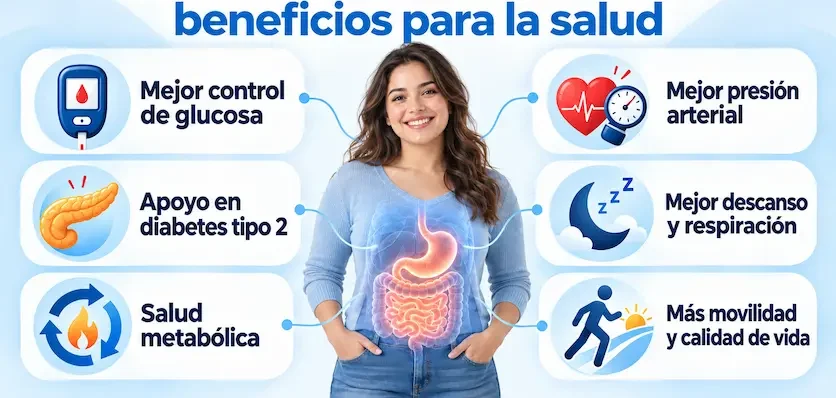 Beneficios de la cirugía bariátrica para la salud, ilustrados por Global Obesity Group en Bogotá, Colombia