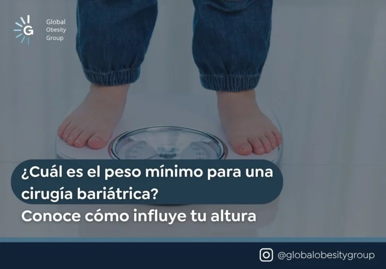 Cuál es el peso mínimo para una cirugía bariátrica Descubre qué cambia según tu altura - Global Obesity Group