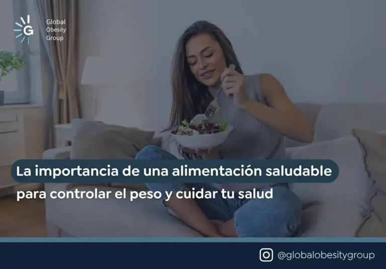 La importancia de una alimentación saludable - Global Obesity Group - Bogotá, Colombia